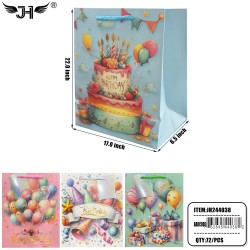 BIRTHDAY GIFT BAG - #5 SIZE XL 21.5