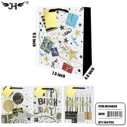 BIRTHDAY GIFT BAG - #2 SIZE S 9.5