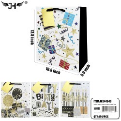BIRTHDAY GIFT BAG - #3 SIZE M 12.5