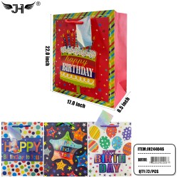 BIRTHDAY GIFT BAG - #5 SIZE XL 22