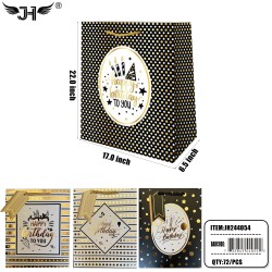 BIRTHDAY GIFT BAG - #5 SIZE XL 4 COLORS 22