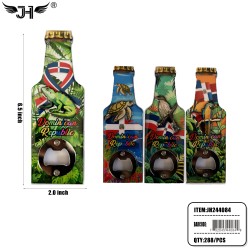 FRIDGE MAGNET - DOMINICAN BOTTLE OPENER 24DZ/CS