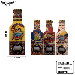 FRIDGE MAGNET - COLOMBIA  BOTTLE OPENER 24DZ/CS