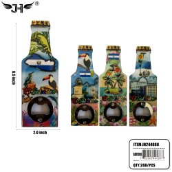 FRIDGE MAGNET - EL SALVADOR BOTTLE OPENER 24DZ/CS