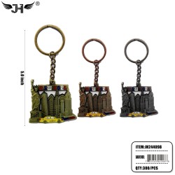 KEYCHAIN -NEW YORK LIBERTY W TAXI 25DZ/CS