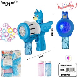 BUBBLE GUN - BLUE DOG 18PC/2BX/36PC/CS