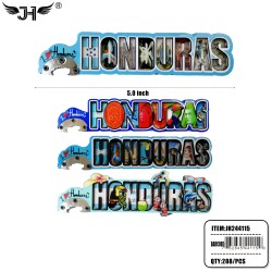 FRIDGE MAGNET - HONDURAS BOTTLE OPENER 24DZ/CS