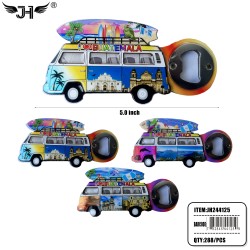 FRIDGE MAGNET - GUATEMALA BOTTLE OPENER 24DZ/CS