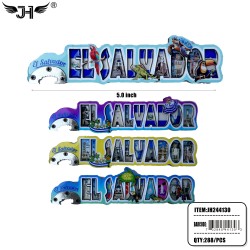 FRIDGE MAGNET - EL SALVADOR BOTTLE OPENER 24DZ/CS