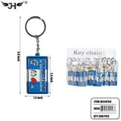 COUNTRY KEY CHAIN - I LOVE GUATEMALA PLATE 25DZ/CS