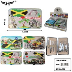 FLAG MANICURE SET - JAMAICA 10PC SET 5.5