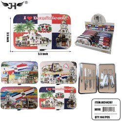 FLAG MANICURE SET - DOMINICAN 10PC SET 5.5