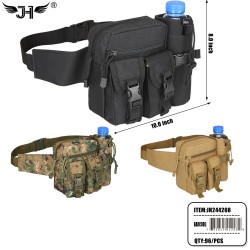 WAIST BAG - 3 COLOR MIX 6PC/16PK/96PC/CS