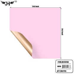 KOREAN PAPER - FLOWER WRAPPING PINK COLOR (20CT) 100PK/CS