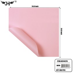 KOREAN PAPER - FLOWER WRAPPING PINK COLOR (20CT) 100PK/CS