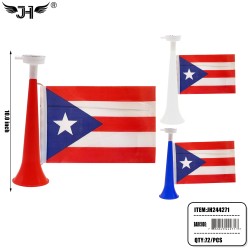 FLAG AIRHORN - PUERTO RICO 6DZ/CS