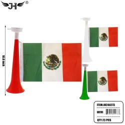 FLAG AIRHORN - MEXICO 6DZ/CS