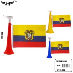 FLAG AIRHORN - ECUADOR 6DZ/CS
