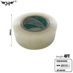 CLEAR TAPE 2X400FT (6PC/PK) 8PK/CS