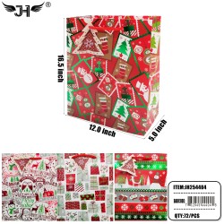 CHRISTMAS GIFT BAG - #4 SIZE L 15.5