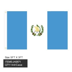 FLAG - 3FTx5FT GUATEMALA 6DZ/2BX/12DZ/CS