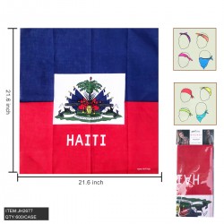 COUNTRY BANDANA - HAITI  21.6