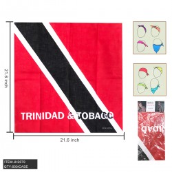 COUNTRY BANDANA - TRINIDAD & TOBAGO  21.6