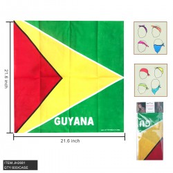 COUNTRY BANDANA - GUYANA 21.6