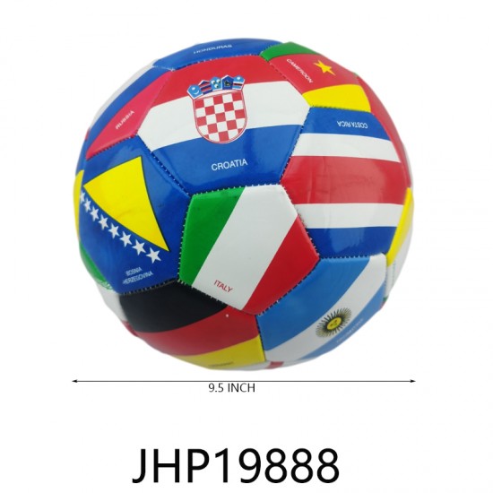COUNTRY SOCCER BALL - #5 320G WORLD CUP 36PC/CS