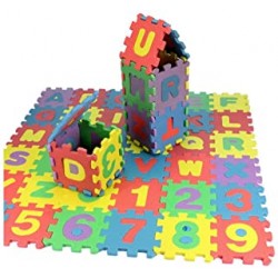 FLOOR MAT - (26PC) LETTER 11.8