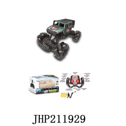 R/C 1:16 MONSTER JEEP CAR WITH BATTERY & CHARGER 8PC/CS