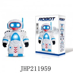 B/O ROBOT WITH LIGHT & MUSIC 18PC/2BX/36PC/CS