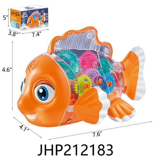 B/O NEMO FISH TRANSPARENT 24PC/2BX/48PC/CS