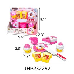 KITCHEN TOY - DESSERT TOY SET 18PC/2BX/36PC/CS