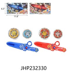 TOP SPINNER & SWORD 2 COLOR 18PC/2BX/36PC/CS