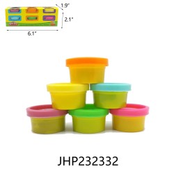 COLOR DOUGH PLAY MUD 6CT 36PK/2BX/72PK/CS