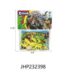 DINOSAUR FIGURE TOY SET 48PK/2BX/96PK/CS