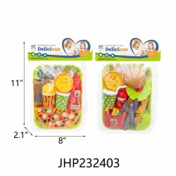 FAST FOOD TOY SET 24PC/2BX/48PC/CS
