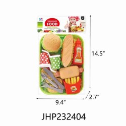 FAST FOOD TOY SET 18PC/2BX/36PC/CS