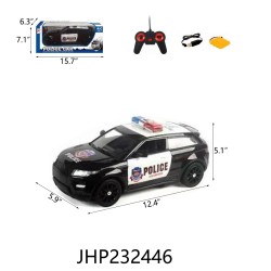 R/C 1:12 POLICE CAR W/ BATTERY 12PC/CS