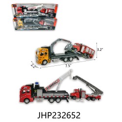 DIECAST TOLL TRUCK WITH FIRE ENGINE 18PC/2BX/36PC/CS