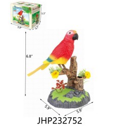 B/O BIRD STANDING ON TREE 18PC/2BX/36PC/CS