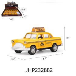 DIECAST - 1:36 TAXI  6DZ/2BX/12DZ/CS