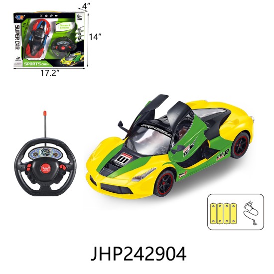 R/C 1:16 SPORT RACING 6PC/CS