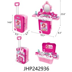 BEAUTY TOY SET IN SUITCASE 8PC/CS