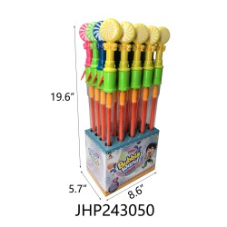 BUBBLE WAND - LOLIPOP 4 COLOR ASST (20PC) 4BX/CS