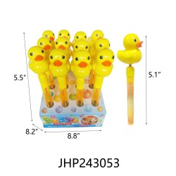 BUBBLE WAND - YELLOW DUCK (12PC) 6BX/CS