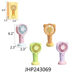 FAN - B/O FAN SPRAY MIST ASSORT COLOR 36PC/2BX/72PC/CS
