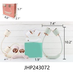FAN - B/O FAN WITH NECK STRING ASSORT COLOR 18PC/2BX/36PC/CS