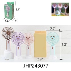 FAN - B/O FAN ASSORT COLOR 30PC/2BX/60PC/CS